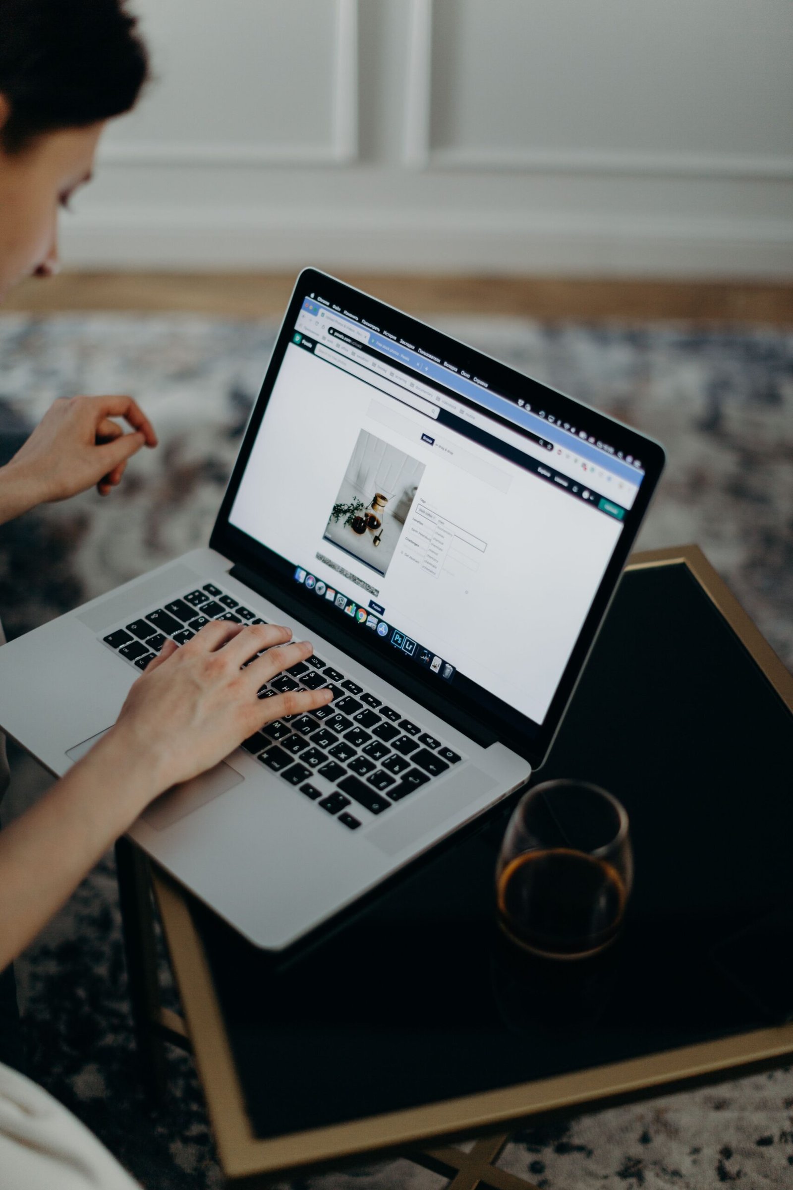 Redesigning the existing website